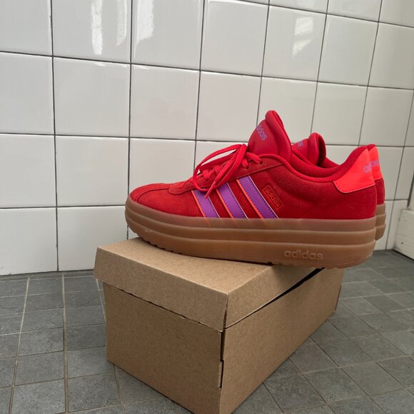 Adidas Women's VL Court Bold Platform Sneaker - Picture 2 of 4